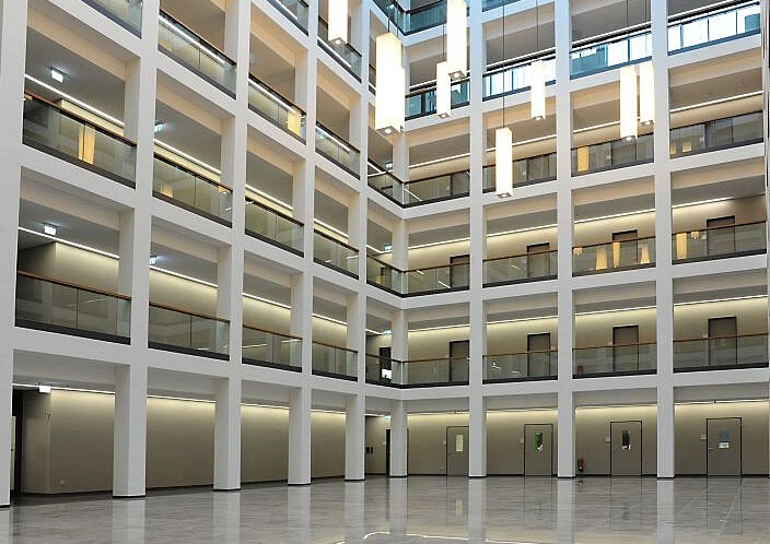 CharitéCrossOver, Campus Charité Mitte, „Atrium“, photo: ©Charité CharitéCrossOver, Campus Charité Mitte, „Atrium“, photo: ©Charité